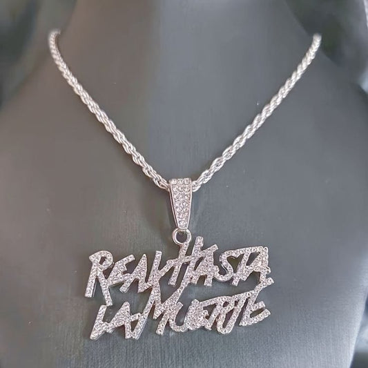 Collar Real hasta la muerte plata