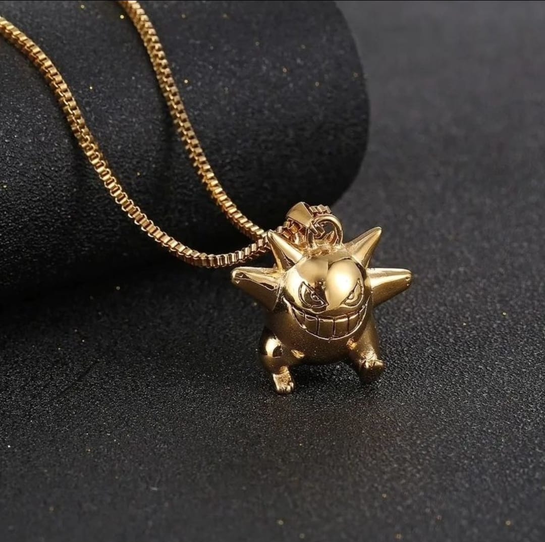 Collar gengar oro