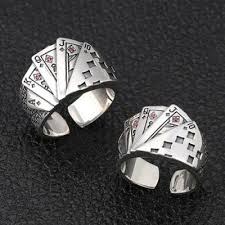 Anillo cartas de poker